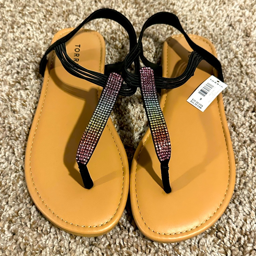 Torrid Women's Rainbow Sandals